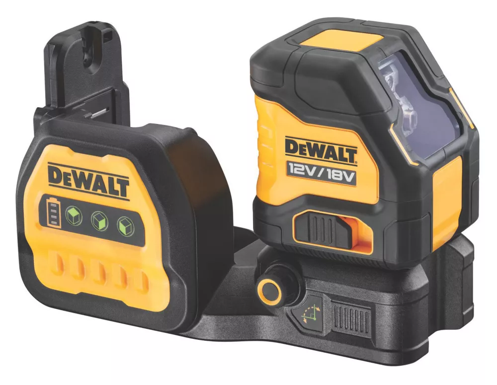 DeWalt DCE088NG18-XJ 18V Li-Ion XR Green Self-Levelling Cross-Line Laser - Bare 4 DeWalt DCE088NG18-XJ 18V Li-Ion XR Green Self-Levelling Cross-Line Laser - Bare - Image 4