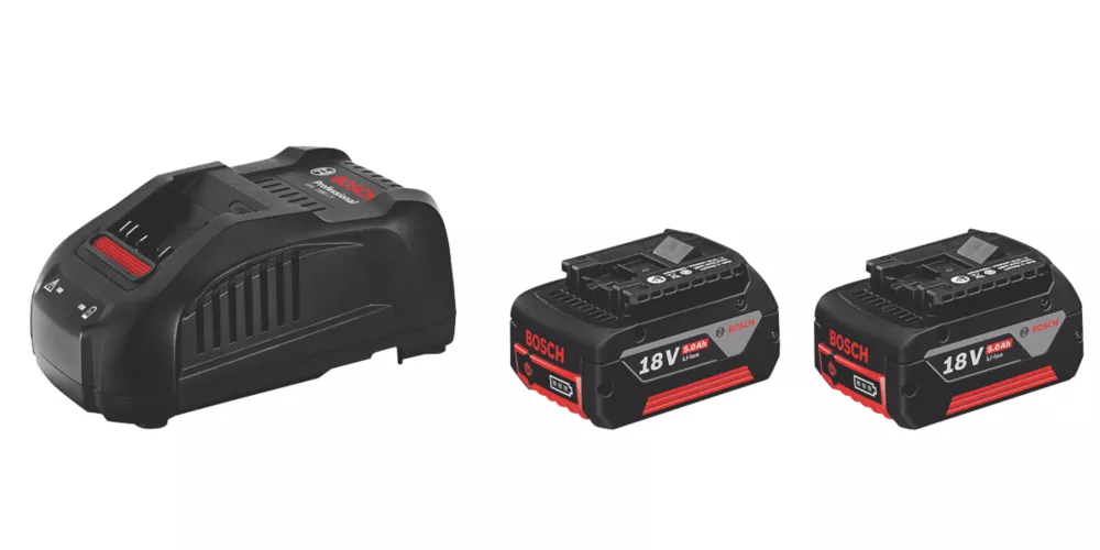 Bosch 1600A00B8K 18V 5.0Ah Li-Ion Coolpack Battery & Charger Kit 2 Bosch 1600A00B8K 18V 5.0Ah Li-Ion Coolpack Battery & Charger Kit - Image 2