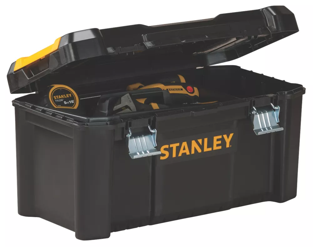 Stanley Tool Box 19" 2 Pieces 3 Stanley Tool Box 19" 2 Pieces - Image 3