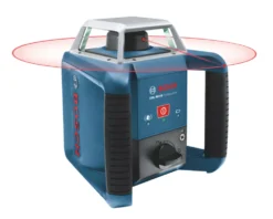 Bosch GRL400 Red Self-Levelling Rotary Laser Level With Receiver -Tool Shop 1787K A2