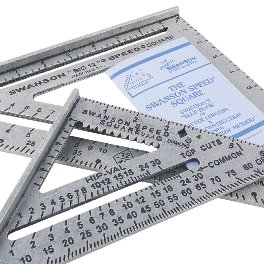 Swanson Tools Rafter Square 7" / 12" (178mm / 305mm) 2 Swanson Tools Rafter Square 7" / 12" (178mm / 305mm) - Image 2