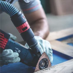 Bosch Expert AVZ 90 RT4 40 Carbide RIFF-Grit Paint On Wood, Hardwood, Mortar & Glue Sanding Plate 90mm -Tool Shop 234RR A3