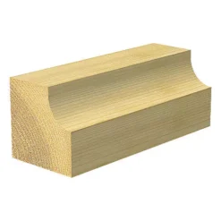 Trend TR21X14TC 1/4" Shank Double-Flute Cove Radius Cutter 10 X 18mm -Tool Shop 23724 A3