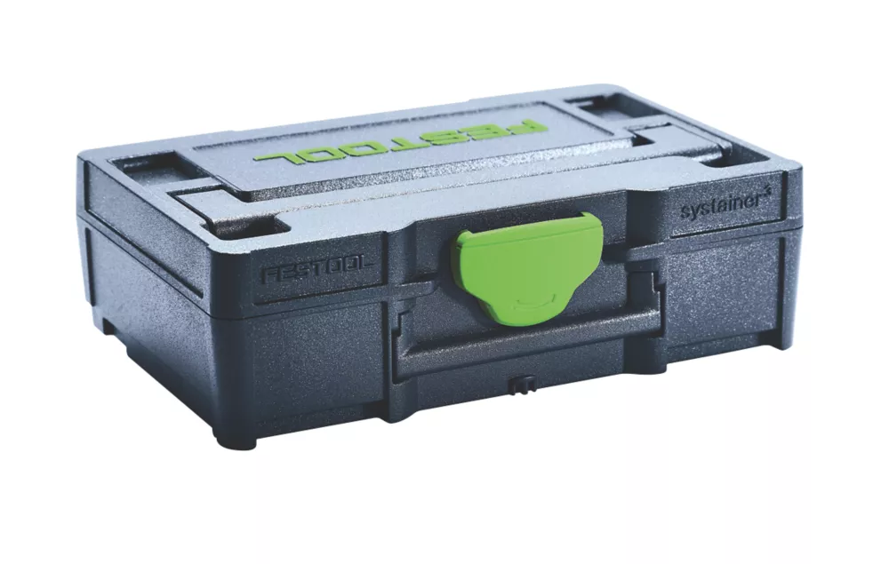 Festool Systainer³ SYS3 XXS 33 BL Stackable Organiser 2 1/4" 1 Festool Systainer³ SYS3 XXS 33 BL Stackable Organiser 2 1/4"