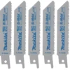 Makita B-20426 Multi-Material Reciprocating Saw Blades 100mm 5 Pack