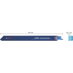 Bosch Expert S1750RD Diamond Multi-Material Reciprocating Saw Blade 250mm -Tool Shop 310RR A2