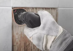 Bosch Expert AVZ 70 RT4 40 Carbide-Grit Mortar, Soft Tiles, Fibre Plastics, Fibre Cement Boards, GFK & CFK Removal Blade 70mm -Tool Shop 313KY A2