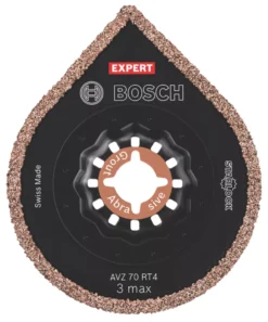 Bosch Expert AVZ 70 RT4 40 Carbide-Grit Mortar, Soft Tiles, Fibre Plastics, Fibre Cement Boards, GFK & CFK Removal Blade 70mm