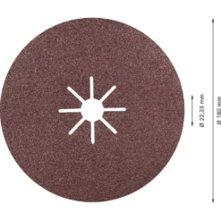 Bosch Expert R781 Prisma Fibre Discs 180 X 22.23mm 60 Grit 25 Pack 7 Bosch Expert R781 Prisma Fibre Discs 180 X 22.23mm 60 Grit 25 Pack -Tool Shop 390RR A3