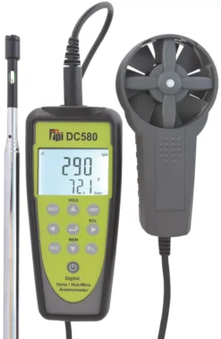 TPI DC580C3 Bluetooth Hotwire & Vane Anemometer -Tool Shop 393JG A3