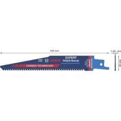 Bosch Expert S957CHM Multi-Material Carbide Reciprocating Saw Blade 150mm -Tool Shop 406RR A5