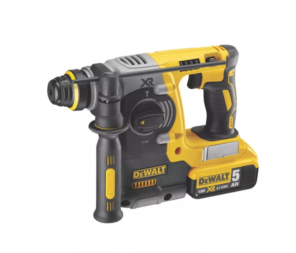 DeWalt DCH273P2-GB 3.1kg 18V 2 X 5.0Ah Li-Ion XR Brushless Cordless SDS Plus Drill 1 DeWalt DCH273P2-GB 3.1kg 18V 2 X 5.0Ah Li-Ion XR Brushless Cordless SDS Plus Drill