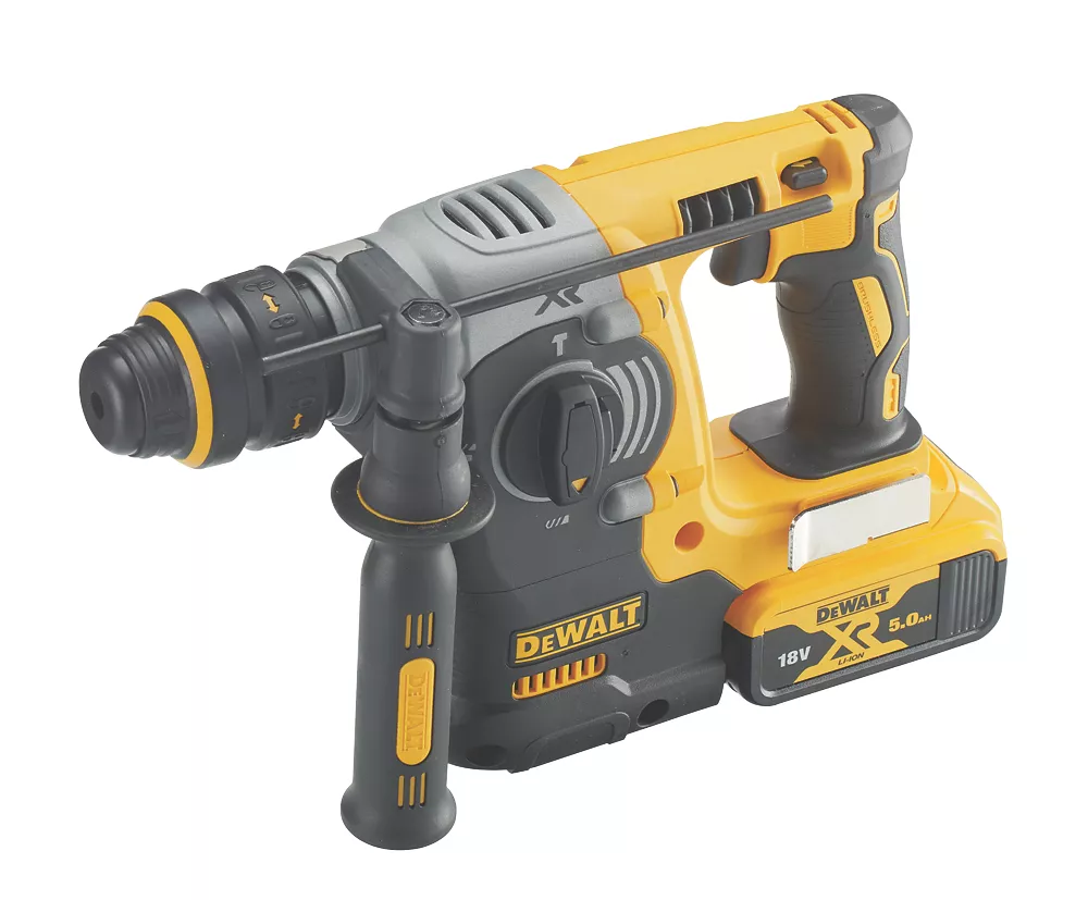 DeWalt DCH274P2-GB 3.3kg 18V 2 X 5Ah Li-Ion XR Brushless Cordless SDS-Plus Hammer Drill 2 DeWalt DCH274P2-GB 3.3kg 18V 2 X 5Ah Li-Ion XR Brushless Cordless SDS-Plus Hammer Drill - Image 2
