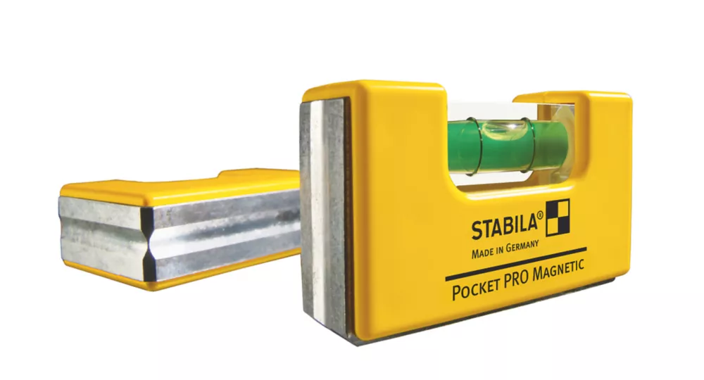 Stabila Pocket-Pro Spirit Level 2.5" (6.5cm) 2 Stabila Pocket-Pro Spirit Level 2.5" (6.5cm) - Image 2
