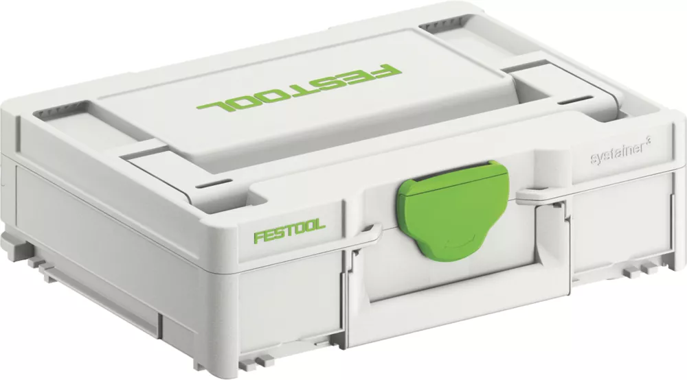 Festool Systainer³ SYS3 M 112 Stackable Organiser 15 1/2" 1 Festool Systainer³ SYS3 M 112 Stackable Organiser 15 1/2"
