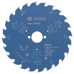 Bosch Expert Wood Circular Saw Blade 190 X 30mm 24T