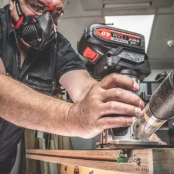 Trend C209X1/4TC 1/4" Shank Double-Flute Straight Bearing-Guided Intumescent Strip Cutter 24 X 10mm -Tool Shop 555XG A4