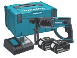 Makita DHR202RTJ 3.2kg 18V 2 X 5.0Ah Li-Ion LXT Cordless SDS Rotary Hammer Drill