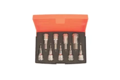 Bahco 1/2" Drive Hex Socket Set 9 Pieces