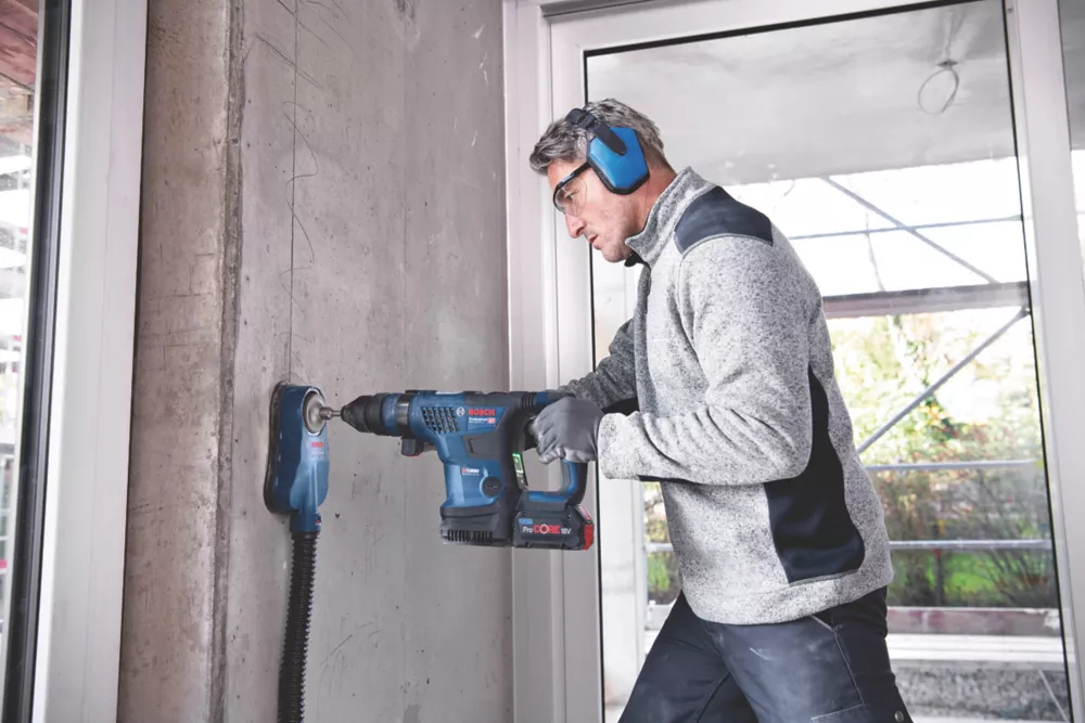 Bosch GBH 18V-34 CF 4.9kg 18V 2 X 5.5Ah Li-Ion ProCORE Brushless Cordless SDS Rotary Hammer 5 Bosch GBH 18V-34 CF 4.9kg 18V 2 X 5.5Ah Li-Ion ProCORE Brushless Cordless SDS Rotary Hammer - Image 5
