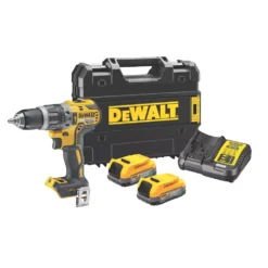 DeWalt DCD805E2T-GB 18V 2 X 1.7Ah Li-Ion PowerStack Brushless Cordless Combi Drill 10 DeWalt DCD805E2T-GB 18V 2 X 1.7Ah Li-Ion PowerStack Brushless Cordless Combi Drill -Tool Shop 569VV A2