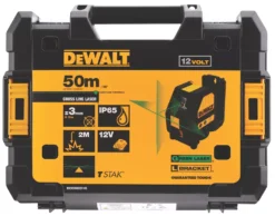 DeWalt DCE088D1G 12V 1 X 2.0Ah Li-Ion XR Green Self-Levelling Cross-Line Laser Level -Tool Shop 5930K A3