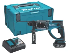 Makita DHR202RT1J 3.2kg 18V 1 X 5.0Ah Li-Ion LXT Cordless SDS Rotary Hammer Drill