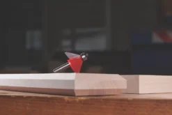 Freud 1/4" Shank Double-Flute 45° Chamfer Router Cutter Bit 41.5 X 15.9mm -Tool Shop 678VV A2