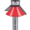 Freud 1/4" Shank Double-Flute 45° Chamfer Router Cutter Bit 41.5 X 15.9mm