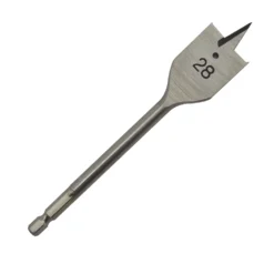 Essentials Flat Wood Drill Bit 28 X 152mm
