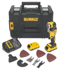 Refurb DeWalt DCS355D2-GB 18V 2 X 2.0Ah Li-Ion XR Brushless Cordless Multi-Tool