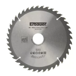 Erbauer Wood TCT Saw Blade 190 X 30mm 40T