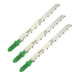 Essentials SJG40632 T101D Softwood Jigsaw Blades 100mm 3 Pack