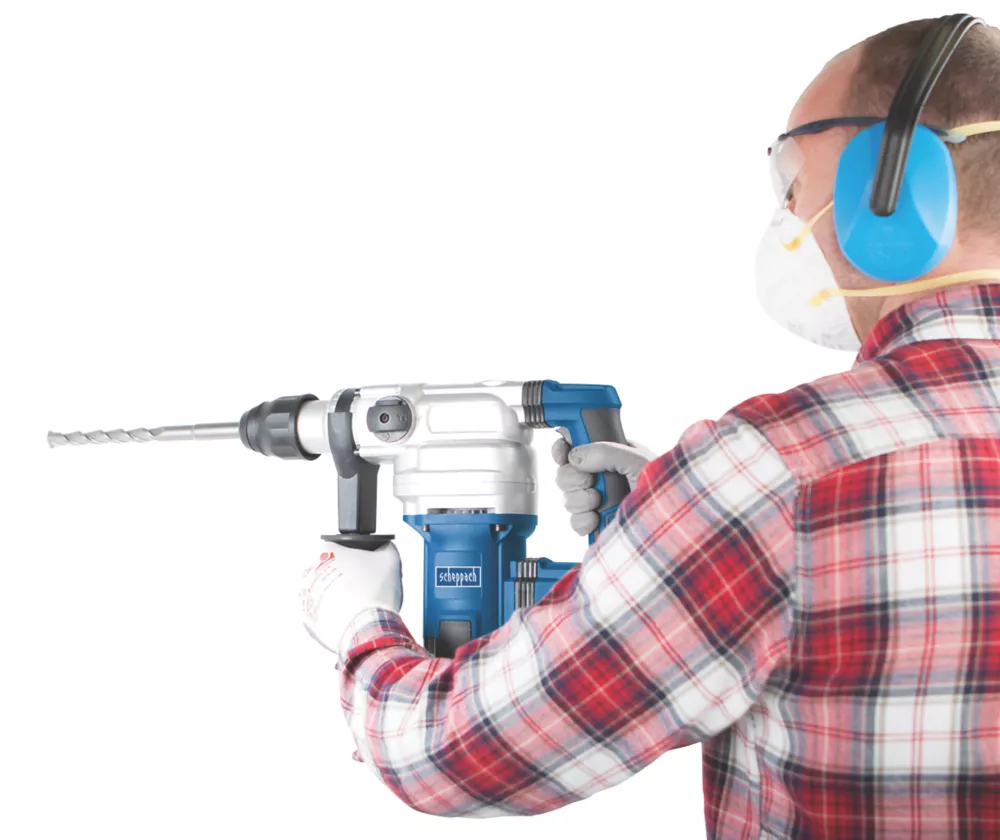 Scheppach DH1200MAX 6kg Electric SDS Max Drill 230V 4 Scheppach DH1200MAX 6kg Electric SDS Max Drill 230V - Image 4