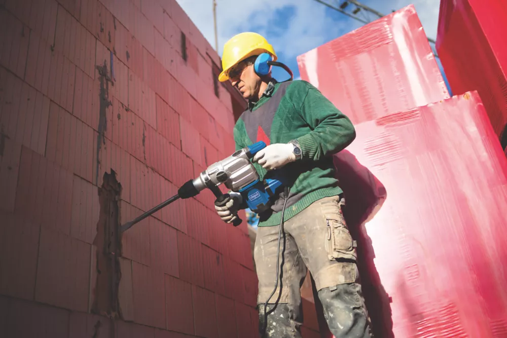 Scheppach DH1200MAX 6kg Electric SDS Max Drill 230V 5 Scheppach DH1200MAX 6kg Electric SDS Max Drill 230V - Image 5