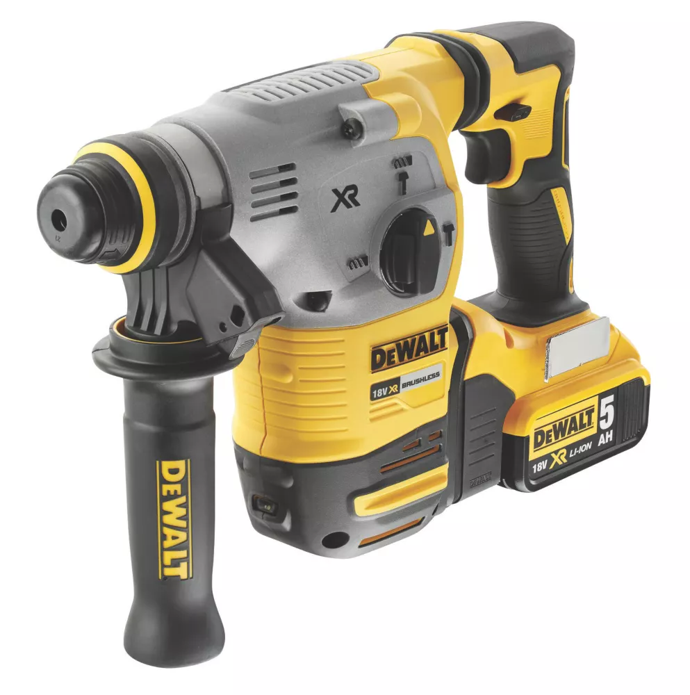 DeWalt DCH283P2-GB 4.2kg 18V 2 X 5.0Ah Li-Ion XR Brushless Cordless SDS Plus Hammer Drill 2 DeWalt DCH283P2-GB 4.2kg 18V 2 X 5.0Ah Li-Ion XR Brushless Cordless SDS Plus Hammer Drill - Image 2