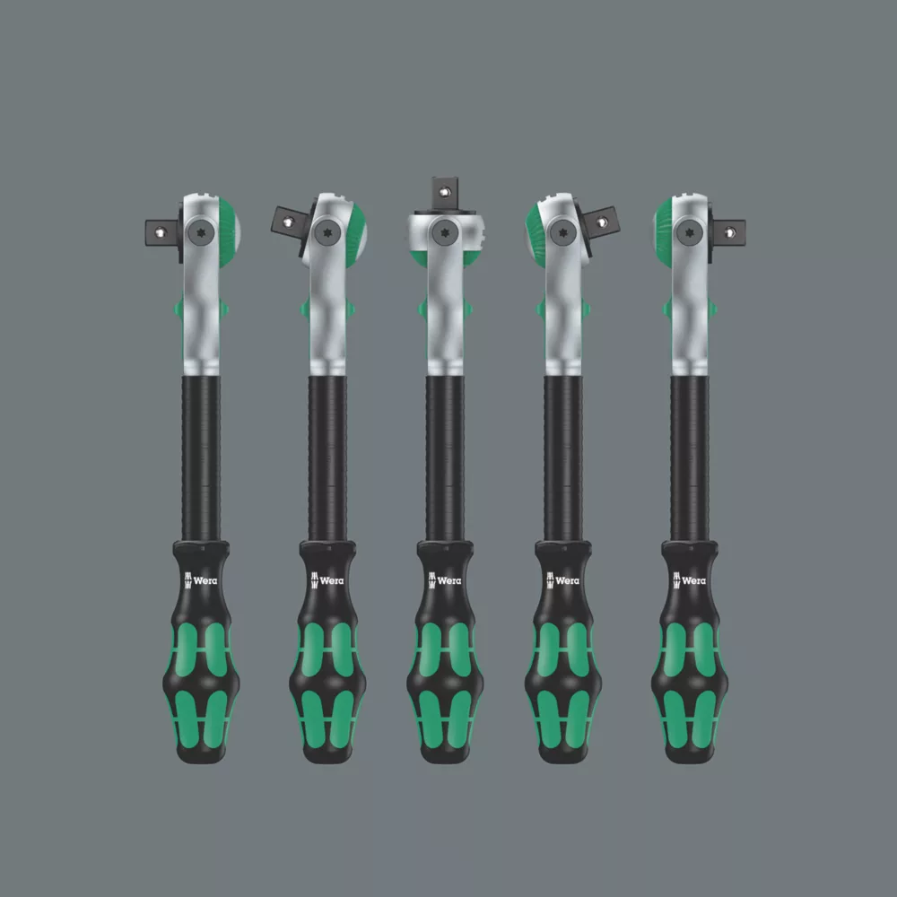 Wera Zyklop 3/8" Drive 5-in-1 Ratchet, Socket & Bit Set 43 Pieces 2 Wera Zyklop 3/8" Drive 5-in-1 Ratchet, Socket & Bit Set 43 Pieces - Image 2