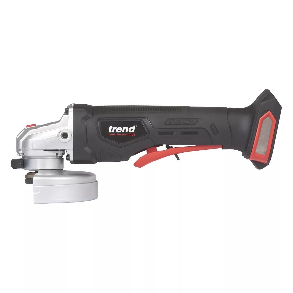 Trend T18S/AG115B 18V Li-Ion TXLi 4 1/2" Brushless Cordless Angle Grinder - Bare 2 Trend T18S/AG115B 18V Li-Ion TXLi 4 1/2" Brushless Cordless Angle Grinder - Bare - Image 2