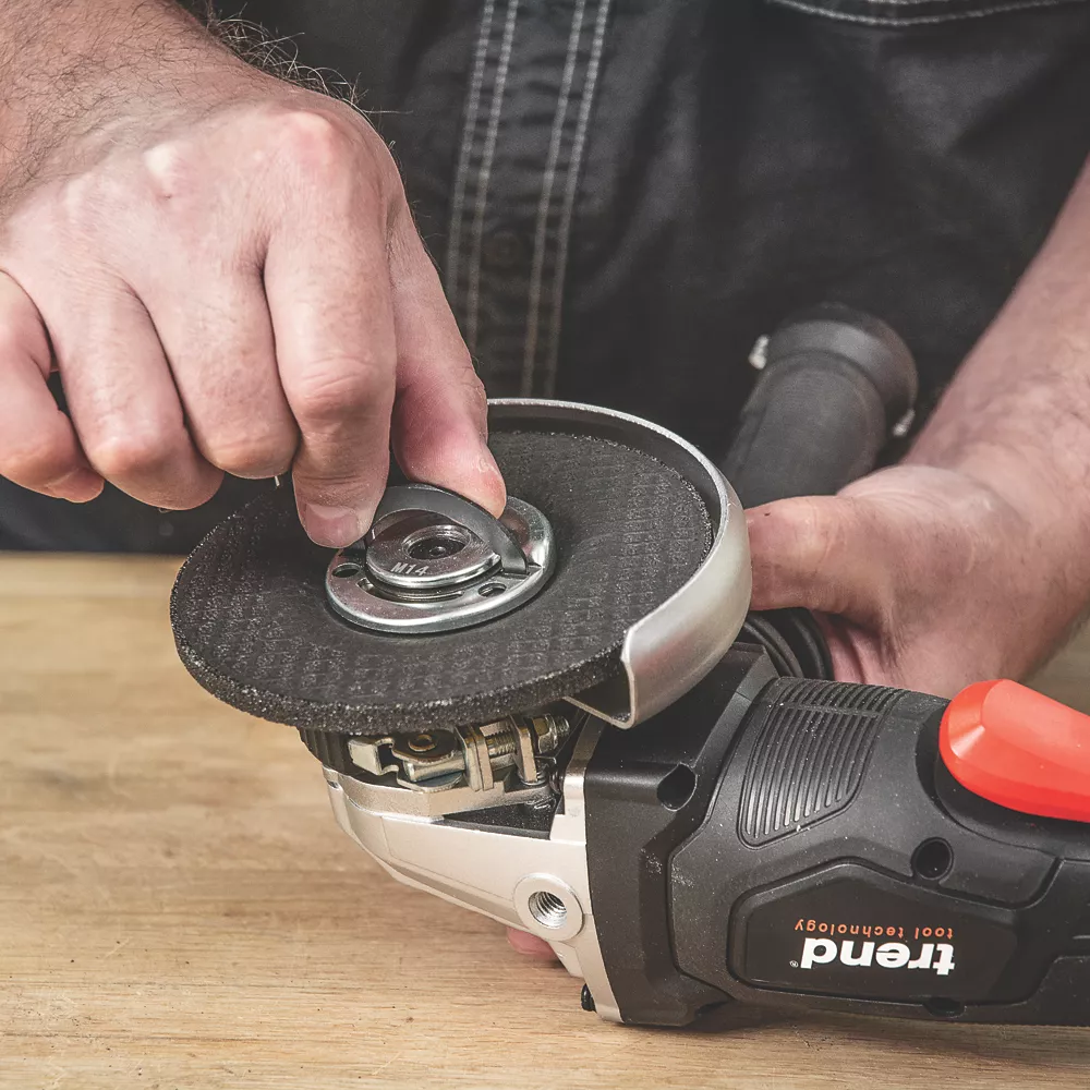 Trend T18S/AG115B 18V Li-Ion TXLi 4 1/2" Brushless Cordless Angle Grinder - Bare 5 Trend T18S/AG115B 18V Li-Ion TXLi 4 1/2" Brushless Cordless Angle Grinder - Bare - Image 5