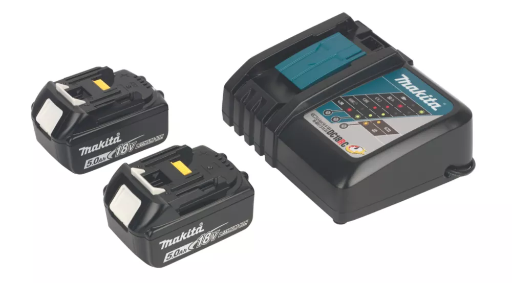 Makita DHP458RTJ 18V 2 X 5.0Ah Li-Ion LXT Cordless Combi Drill 3 Makita DHP458RTJ 18V 2 X 5.0Ah Li-Ion LXT Cordless Combi Drill - Image 3