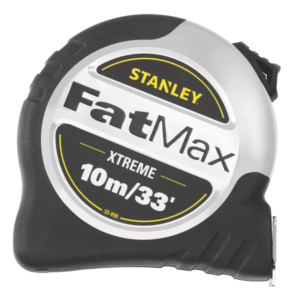 Stanley FatMax Pro 10m Tape Measure 2 Stanley FatMax Pro 10m Tape Measure - Image 2