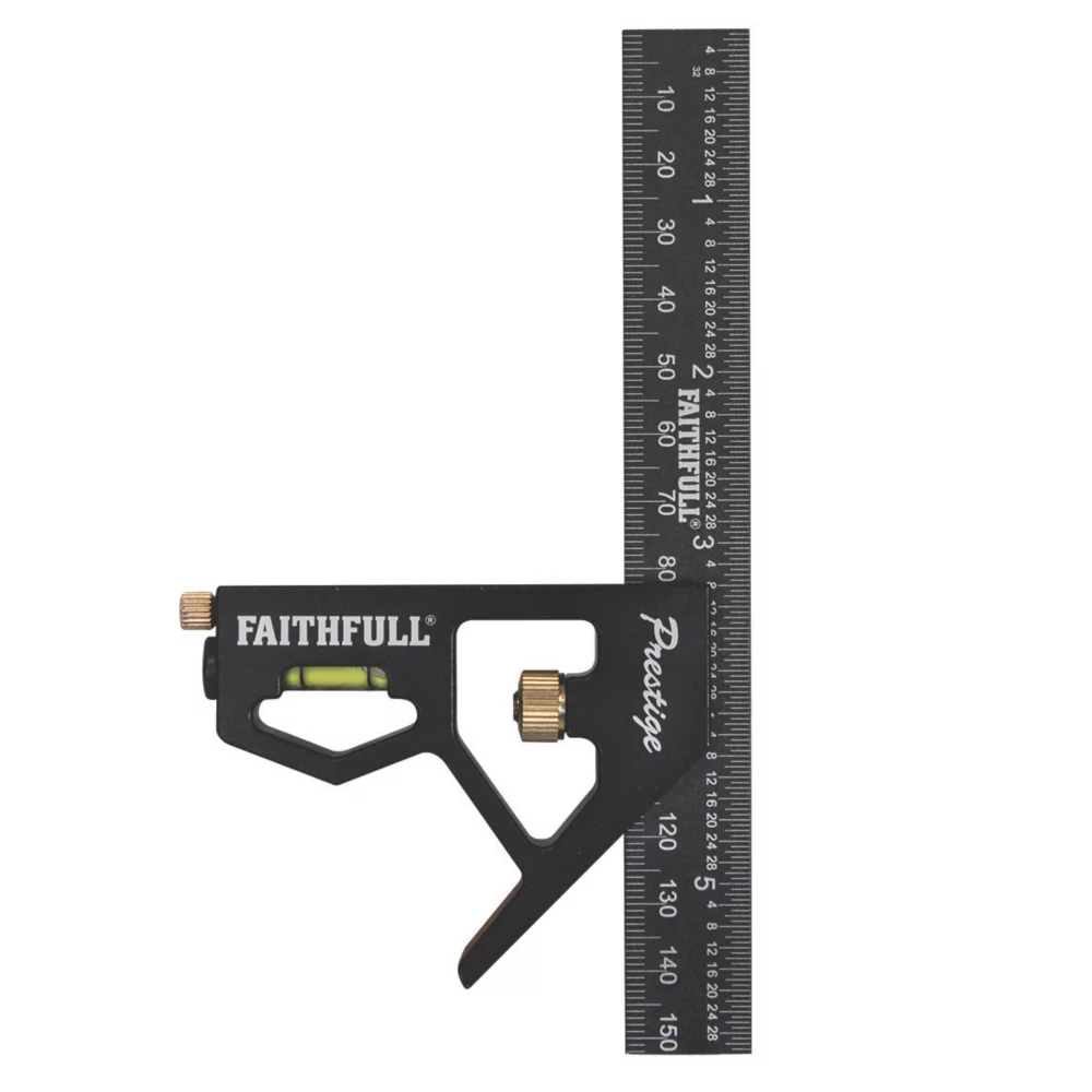 Faithfull Combination Square 6" (150mm) 1 Faithfull Combination Square 6" (150mm)