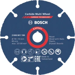 Bosch Expert Multi-Material Cutting Disc 3" (76mm) X 1 X 10mm