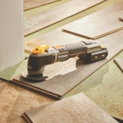 Titan TTI882MLT 18V 1 X 2.0Ah Li-Ion TXP Cordless Multi-Tool -Tool Shop 902PV A4