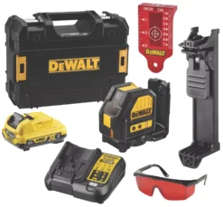 DeWalt DCE088D1R-GB 12V 1 X 2.0Ah Li-Ion XR Red Self-Levelling Cross-Line Laser Level 9 DeWalt DCE088D1R-GB 12V 1 X 2.0Ah Li-Ion XR Red Self-Levelling Cross-Line Laser Level -Tool Shop 911KJ A3