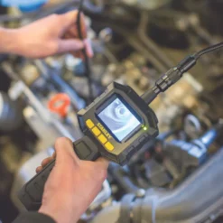 Stanley Inspection Camera With 2 1/3" Black & White Screen 10 Stanley Inspection Camera With 2 1/3" Black & White Screen -Tool Shop 9141H A4