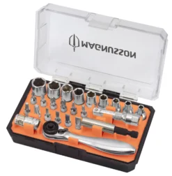 Magnusson 1/4" Drive Socket Set 25 Pieces