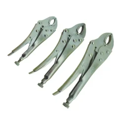 Forge Steel Locking Pliers Set 3 Pieces