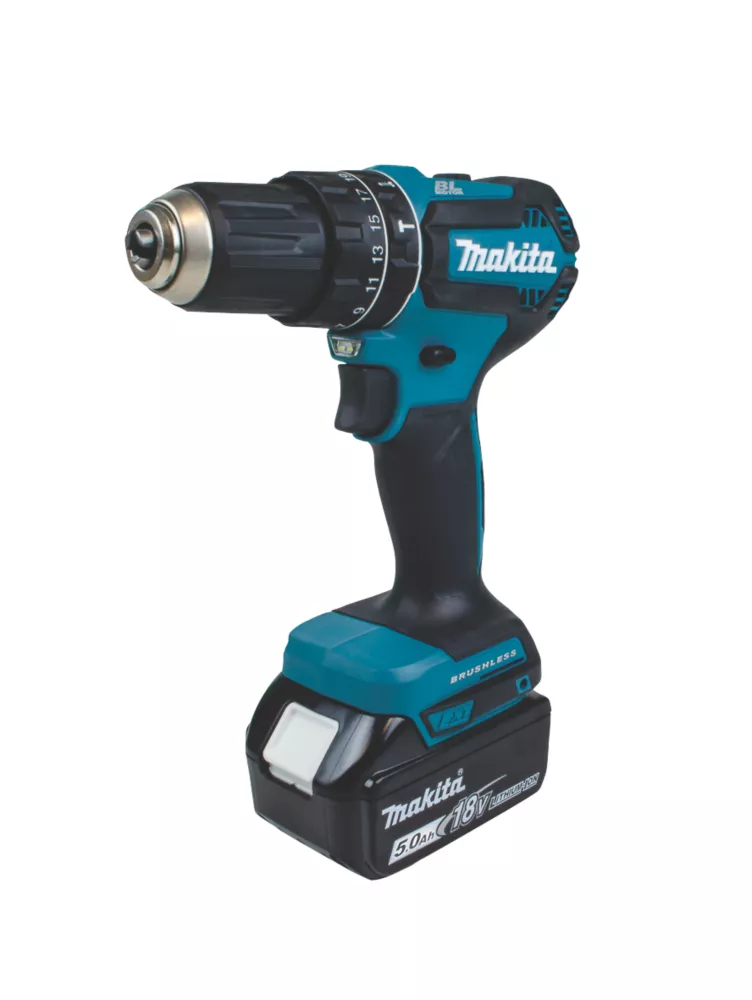 Refurb Makita DHP485T001 18V 2 X 5.0Ah Li-Ion LXT Brushless Cordless Combi Drill 1 Refurb Makita DHP485T001 18V 2 X 5.0Ah Li-Ion LXT Brushless Cordless Combi Drill