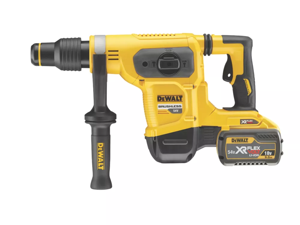 DeWalt DCH481X2-GB 5.4kg 54V 2 X 9.0Ah Li-Ion XR FlexVolt Brushless Cordless SDS Max Drill 2 DeWalt DCH481X2-GB 5.4kg 54V 2 X 9.0Ah Li-Ion XR FlexVolt Brushless Cordless SDS Max Drill - Image 2